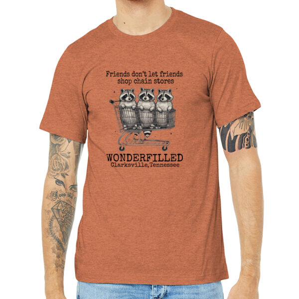 Wonderfilled - Unisex Heather CVC Short Sleeve Tee Thumbnail